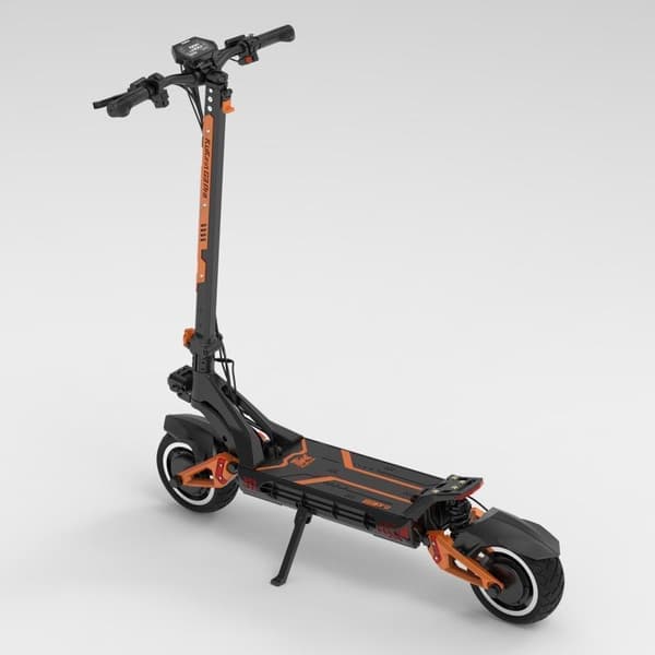 Kukirin G3 Pro 1200W*2/23.4AH elskoter, 65km/h & 80km räckvidd, 10" däck, dubbla motorer, bärbart batteri, snabbladdning