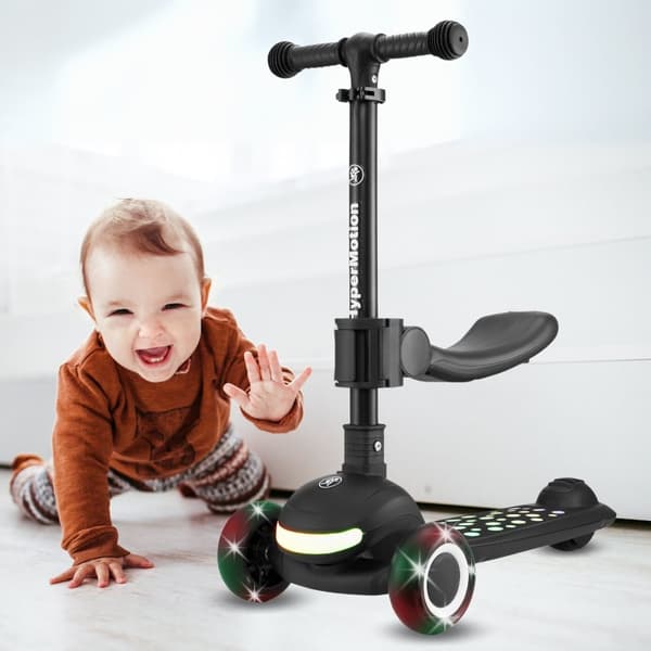 HyperMotion LUMI 3-i-1 sparkcykel för barn med LED-belysning