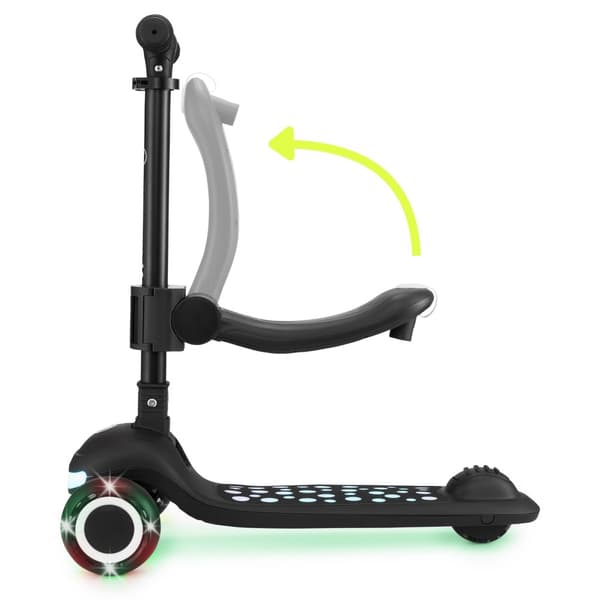 HyperMotion LUMI 3-i-1 sparkcykel för barn med LED-belysning