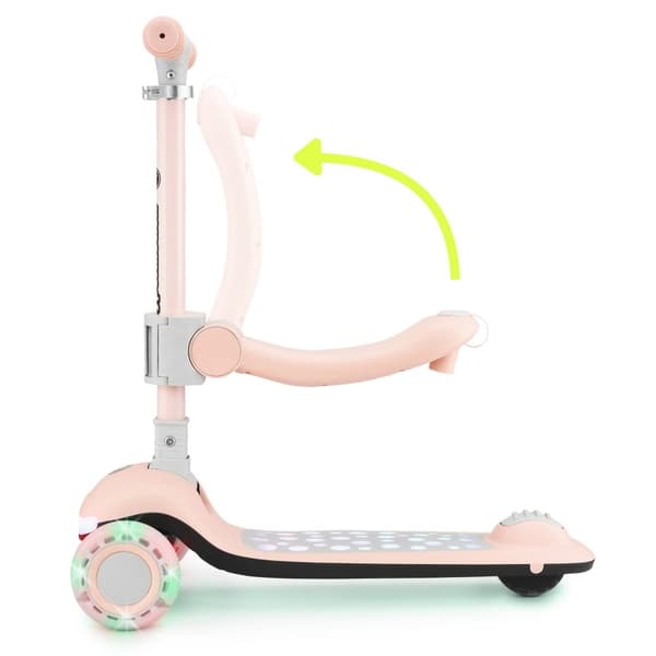 HyperMotion LUMI 3-i-1 sparkcykel för barn med LED-belysning