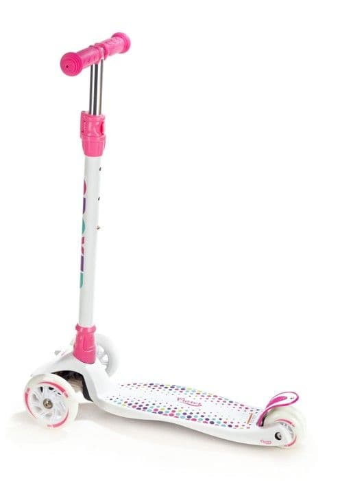 Trottinett - Croxer - Puntino - 3 Hjul - Justerbar höjd - LED-lampor