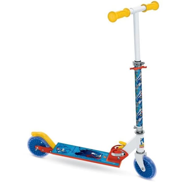 Barnsparkcykel - Mondo Toys - Sonic - Aluminium - Fällbar - Justerbart styre