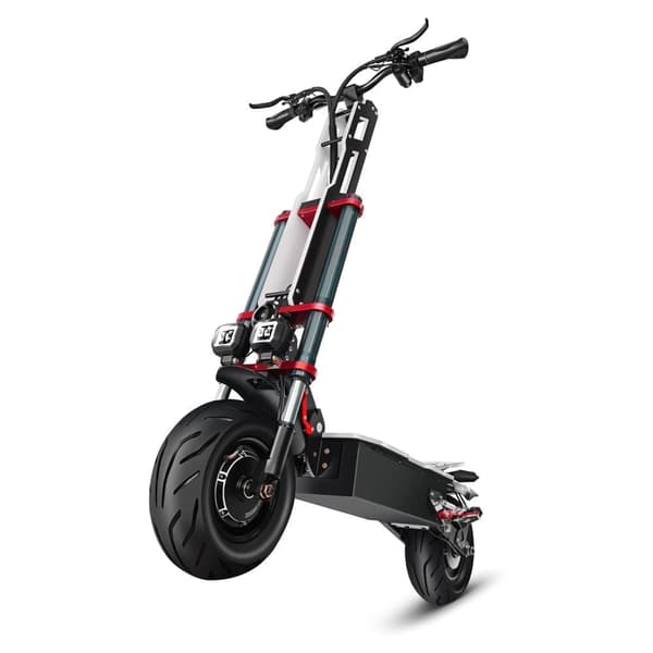 TIFGALOP K8 6000W Elscooter, Dubbelmotor, 60V 38Ah, Helfjädring