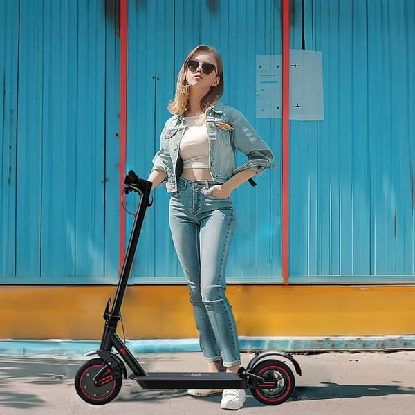 Lamtier T1 Pro 10'' taittuva sähköpotkulauta, 350W moottori, 10.4AH akku, etuveto, huippunopeus: 25KM/H