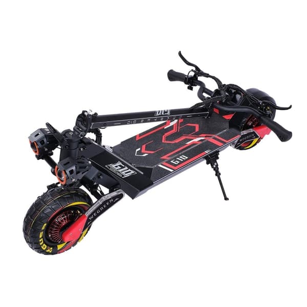 Elscooter OBARTER G10, 2*1200W dubbelmotor, 48V 20Ah batteri, 10-tums terrängdäck