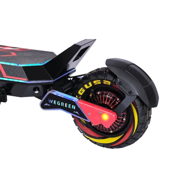 Elscooter OBARTER G10, 2*1200W dubbelmotor, 48V 20Ah batteri, 10-tums terrängdäck