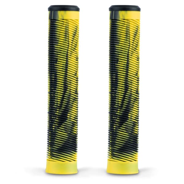 Grips skootterin kahvat musta ja keltainen G3 2 kpl