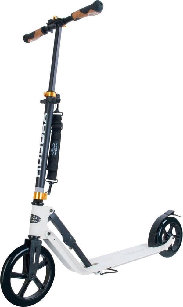 Hudora Big Wheel Style 230 Scooter - Vit