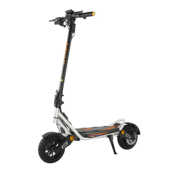 KuKirin A1 foldbar elektrisk scooter 10 tommer, 800W motor, 48V 13Ah batteri, maks. hastighed 45Km / t, skivebremse for og bag