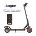 Miniatyrbild 1 av 11: iScooter i9 Elscooter 350W 7.5Ah 30 km/h hastighet 30 km max räckvidd 8.5 tums däck hopfällbar elscooter