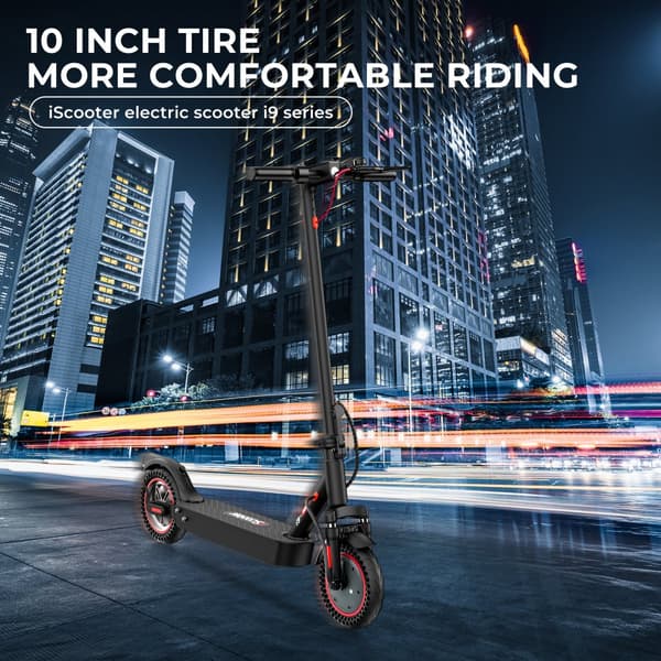 iScooter i9max Elscooter 42V 10Ah Litiumbatteri 500W Motor 40km Max Räckvidd 35km/h Hastighet Elscooter