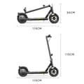 Miniatyrbild 5 av 11: iScooter i9s Elscooter 500W Motor 36V 10Ah Litiumbatteri 10-tums luftfyllda däck Maxhastighet 35 km/h Elscooter