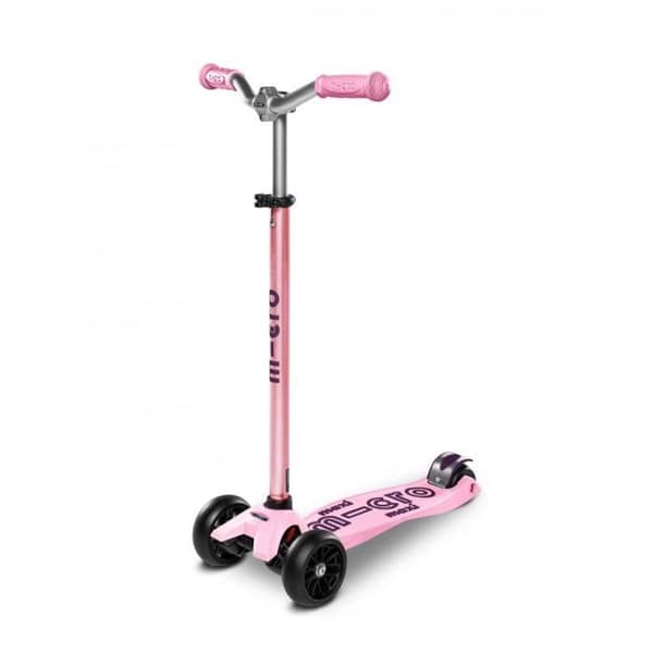 3-hjulig barnskoter - Maxi Deluxe Pro Pink - MICRO - Fritid Rosa