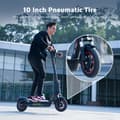 Miniatyrbild 9 av 11: iScooter i10 Max 750W Motor 18Ah Batteri 10 Tums Luftdäck Max Räckvidd 96km Hastighet 45 km/h Elscooter med APP