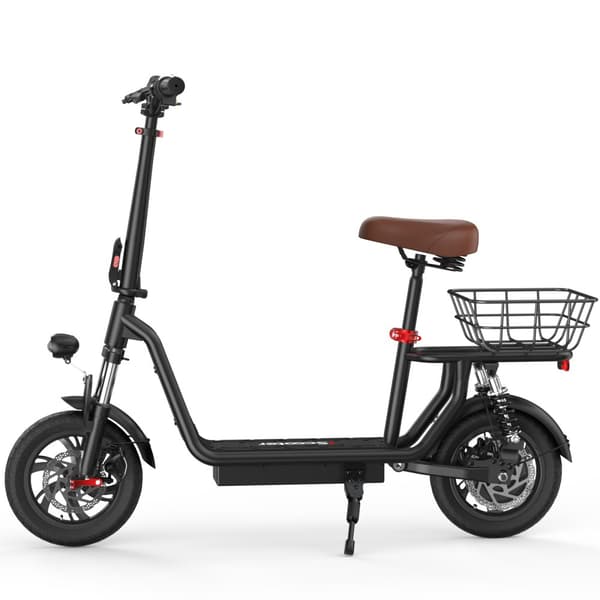iScooter i12 Elscooter 36V 7,5Ah Litiumbatteri 500W Motor Elscooter 12 Tums Däck Hopfällbara Elscooters