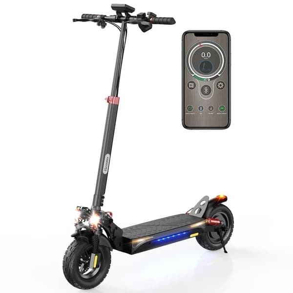 iScooter iX4 48V 15Ah Batteri 10-tums Däck Max Räckvidd 45 km Hastighet 45 km/h Elscooter med APP