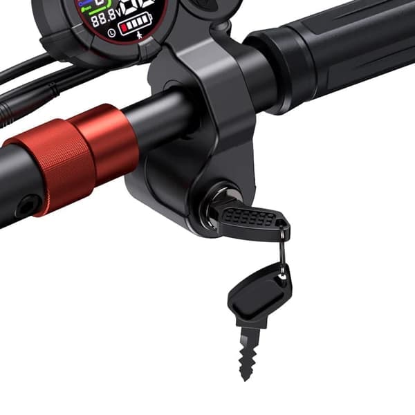 iScooter iX5S 1000W Motor 48V 15Ah Batteri 11 Tums Däck Max Räckvidd 65km Hastighet 45 km/h Elscooter