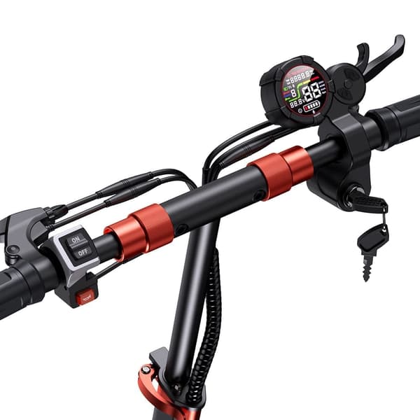 iScooter iX5S 1000W Motor 48V 15Ah Batteri 11 Tums Däck Max Räckvidd 65km Hastighet 45 km/h Elscooter