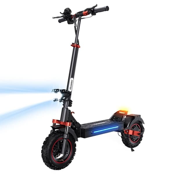 iScooter iX5S 1000W Motor 48V 15Ah Batteri 11 Tums Däck Max Räckvidd 65km Hastighet 45 km/h Elscooter