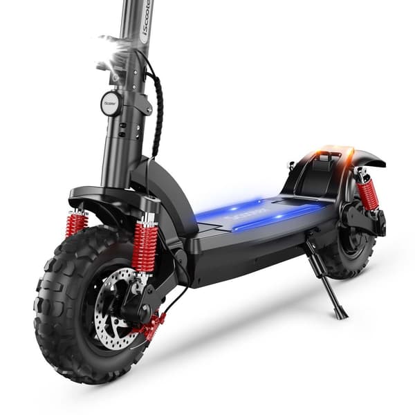 iSkoter iX6 48V 17.5Ah batteri 1000W motor 11 tums offroad pneumatiskt däck Max räckvidd 45km hastighet 45 km / h E-scooter