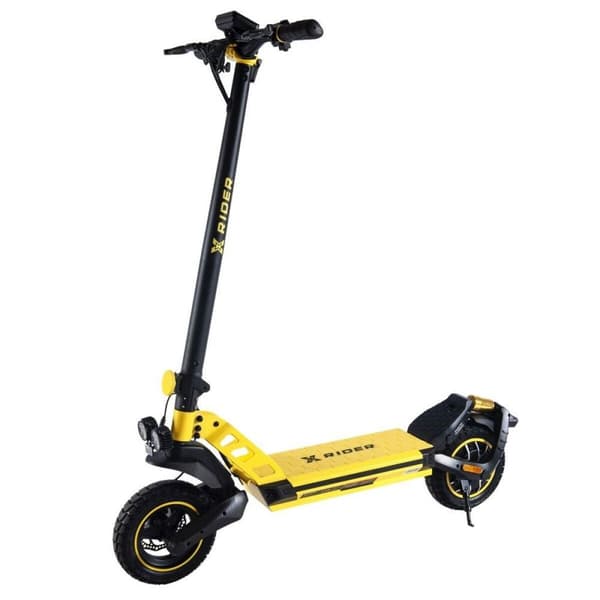 Elscooter Manta XRIDER F10 Gul Svart 800 W