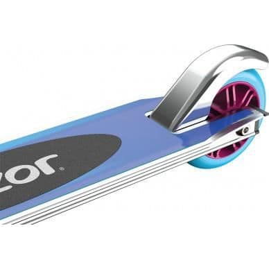 Trottinette - Razor - En holografisk specialutgåva - Blå/Rosa - Aluminium - 2 hjul