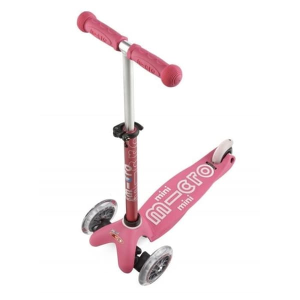 3-hjulig barnskoter - Mini Micro Deluxe Rosa - Blandat - MICRO - Fritid - 3 hjul - 24 månader - 2 år - 50 kg