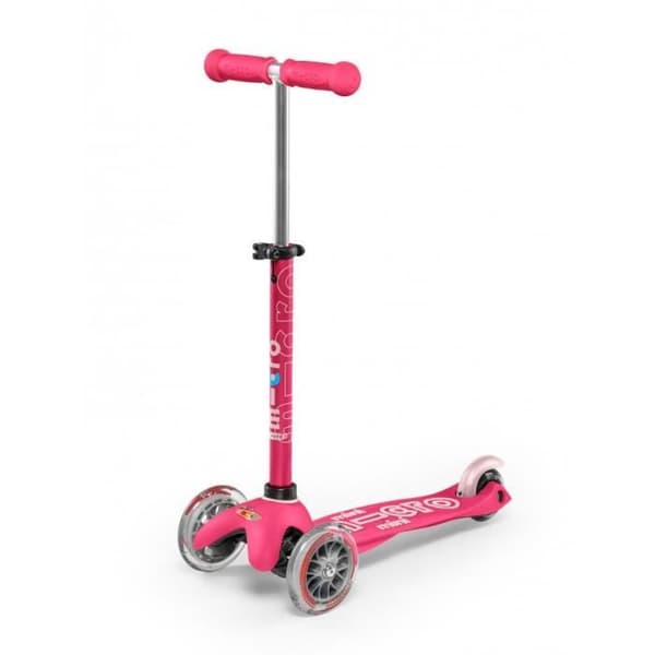 3-hjulig barnskoter - Mini Micro Deluxe Rosa - Blandat - MICRO - Fritid - 3 hjul - 24 månader - 2 år - 50 kg Rosa