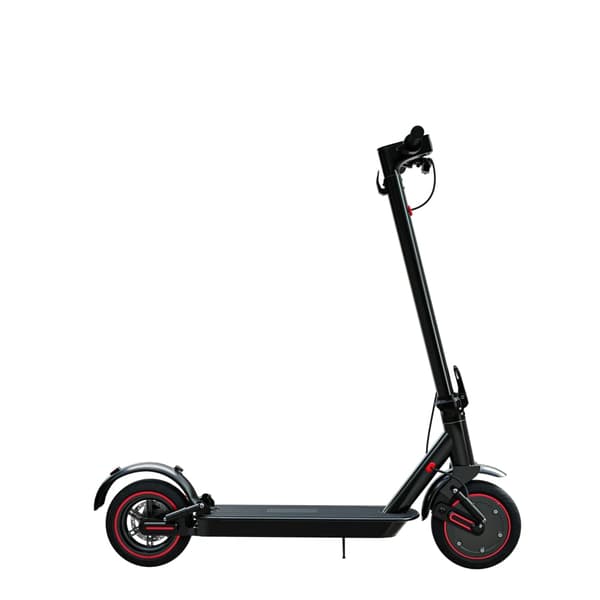 Lamtier 10'' foldbar elektrisk løbehjul, 350W motor, 10,4AH batteri, forhjulstræk, støddæmpere for og bag