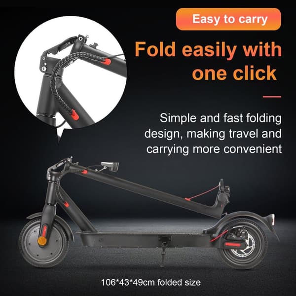 iSinwheel E9 Pro sähköpotkulauta - 8,5" - 350W 36V 7,5Ah - Sovellusohjaus