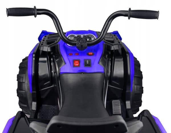 Quad Q2 Blåt Batteri til Børn + MP3