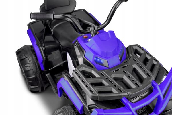 Quad Q2 Blåt Batteri til Børn + MP3