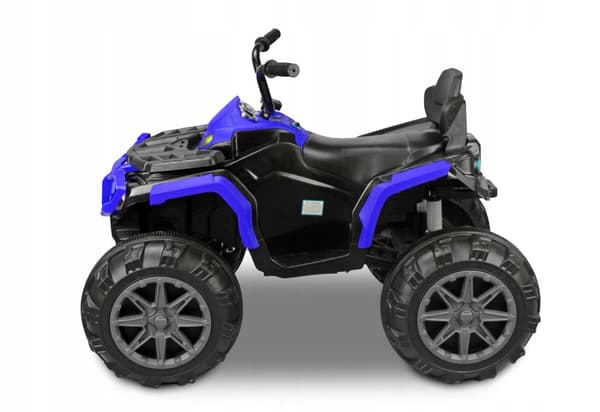 Quad Q2 Blåt Batteri til Børn + MP3