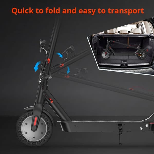 El-løbehjul iSinwheel E9T Max - 10" - 500W 36V 10Ah - APP-styring