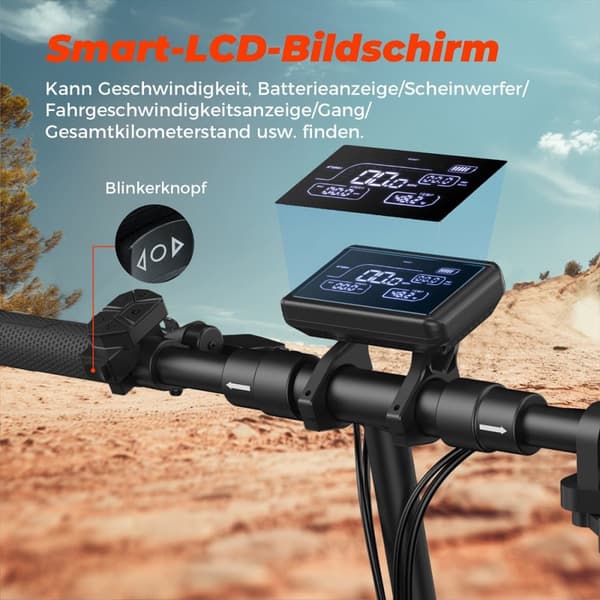 El-løbehjul iSinwheel T4 - 10" - 500W 48V 12.5Ah - APP-styring