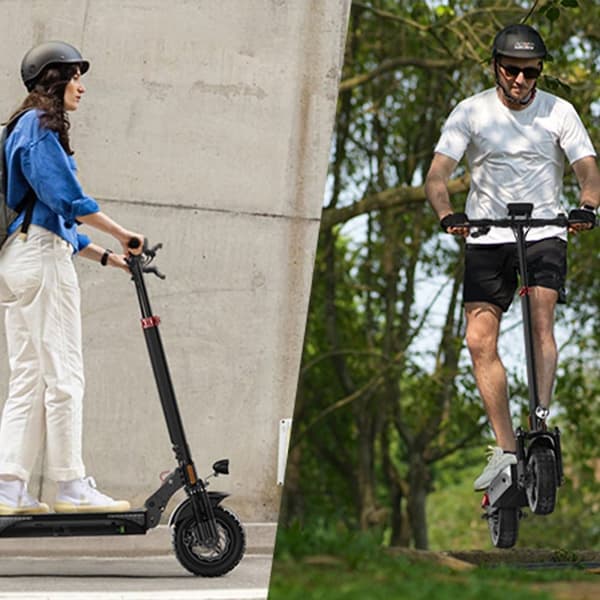 El-løbehjul iSinwheel T4 - 10" - 500W 48V 12.5Ah - APP-styring