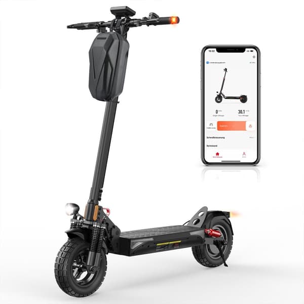 El-løbehjul iSinwheel T4 - 10" - 500W 48V 12.5Ah - APP-styring