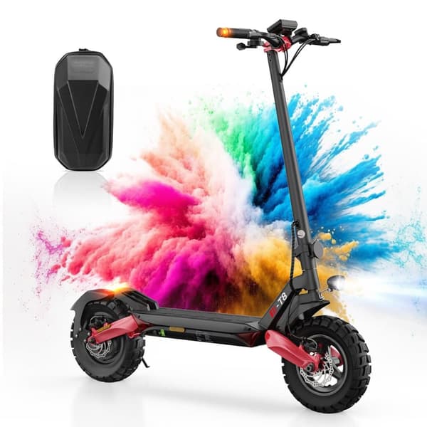 Terräng Elscooter iSinwheel T8 - 10" - 1200W 42V 15Ah - App-kontroll