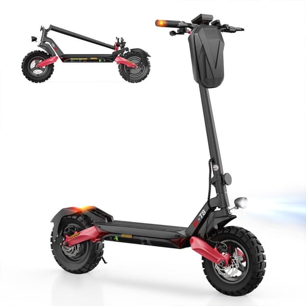 Terräng Elscooter iSinwheel T8 - 10" - 1200W 42V 15Ah - App-kontroll