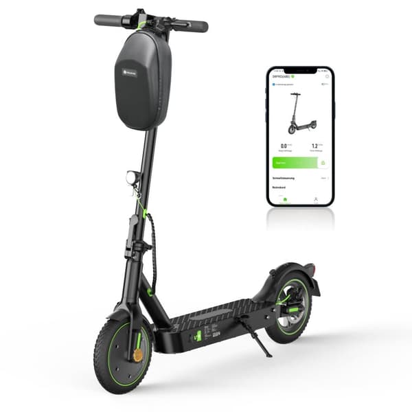 Sähköpotkulauta iSinwheel S9Pro - 8,5" - 330W 36V 7,5Ah - Sovellusohjaus - Takajousitus