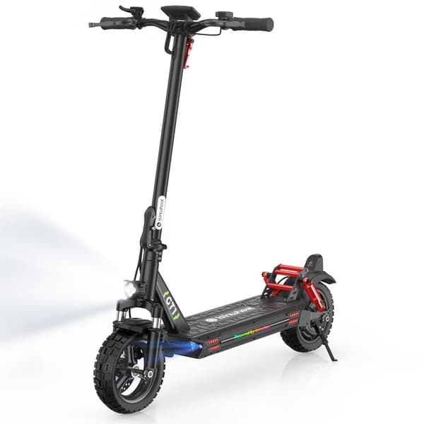 iSinwheel GT1 Taittuva Sähköpotkulauta - 10" - 800W 48V 10Ah - Sovellusohjaus