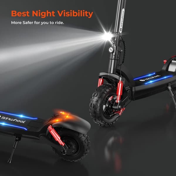 iSinwheel GT2 Sammenklappelig Off-Road El-Scooter - 800W 48V 15Ah - 11-Tommer