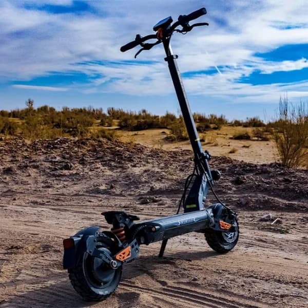 Kukirin G2 Master 2025 Uppgraderad version 60 km/h, 70 km räckvidd, 52V 20.8Ah 1000W*2 Elscooter, 10-tums vakuumdäck