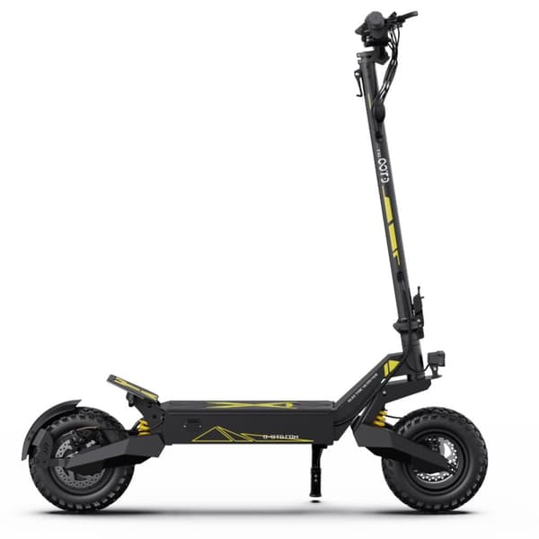Sammenklappelig El-Scooter OOTD T10, 11", Fuld Affjedring, 48V 500W, Sort