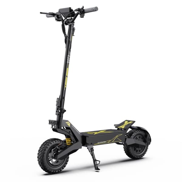 Sammenklappelig El-Scooter OOTD T10, 11", Fuld Affjedring, 48V 500W, Sort