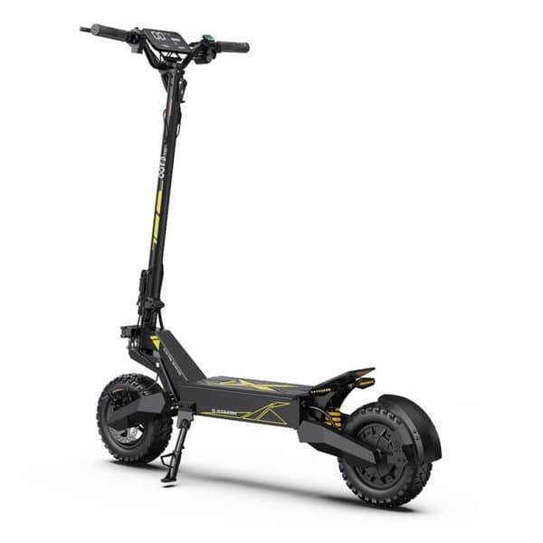 Sammenklappelig El-Scooter OOTD T10, 11", Fuld Affjedring, 48V 500W, Sort