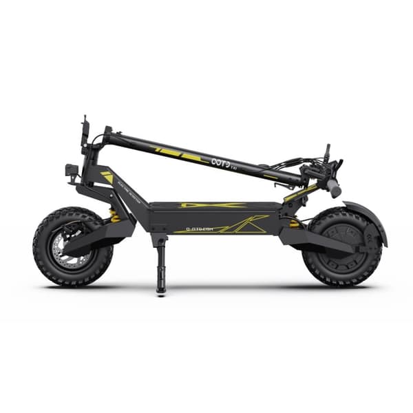 Sammenklappelig El-Scooter OOTD T10, 11", Fuld Affjedring, 48V 500W, Sort