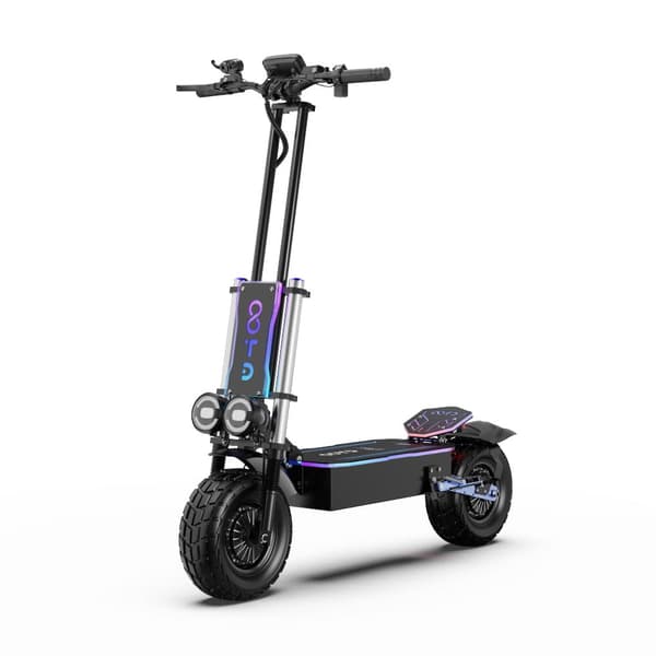 OOTD D99 E-SCOOTER, Dobbelte 3000W motorer, 60V 40Ah batteri, 13"