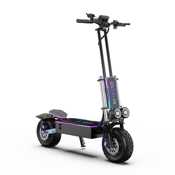 OOTD D99 E-SCOOTER, Dobbelte 3000W motorer, 60V 40Ah batteri, 13"