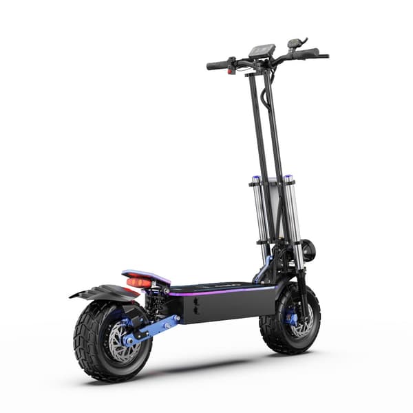 OOTD D99 E-SCOOTER, Dobbelte 3000W motorer, 60V 40Ah batteri, 13"